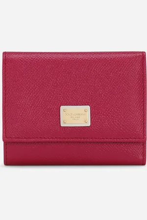 Dolce & Gabbana French Flap Wallet With Tag - Woman Wallets And Small Leather Goods Leather Onesize
