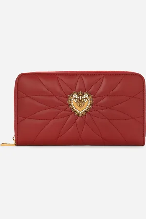 Dolce & Gabbana Zip-around Devotion Wallet - Woman Wallets And Small Leather Goods Leather Onesize