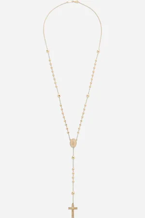 Dolce & Gabbana Tradition Rosary Necklace - Man Necklaces Gold Onesize