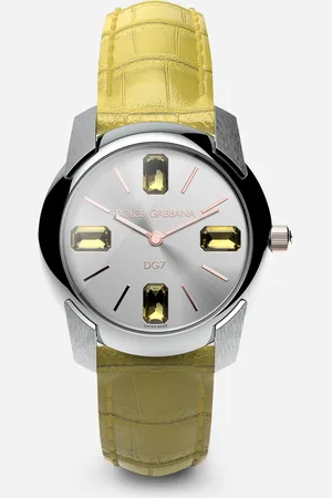 Dolce & Gabbana Watch With Alligator Strap - Woman Watches Onesize