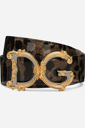 Dolce & Gabbana Dg Girls Belt - Woman Belts Leather 65
