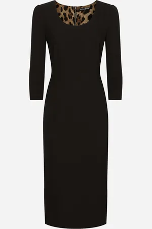 Dolce & Gabbana Woolen Calf-length Dress - Woman Dresses Wool 38