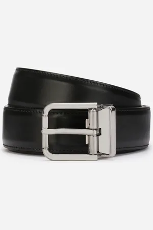 Dolce & Gabbana Brushed Calfskin Belt - Man Belts Leather 80