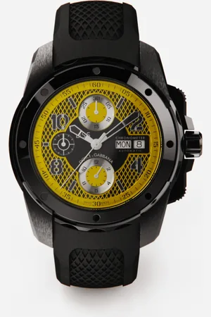 Dolce & Gabbana Ds5 Watch In Steel With Pvd Coating - Man Watches Onesize