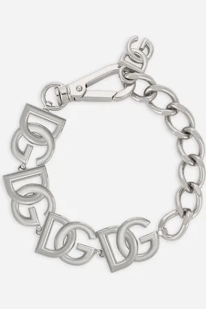 Dolce & Gabbana Bracelet With Dg Logos - Man Bijoux Metal Onesize