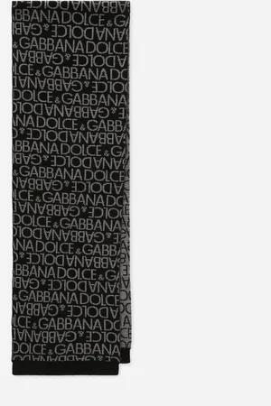 Dolce & Gabbana Jacquard Knit Scarf - Man Accessories Multi-colored Fabric S