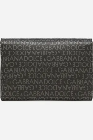Dolce & Gabbana Coated Jacquard Crossbody Bag - Man Crossbody Bags Multi-colored Fabric Onesize