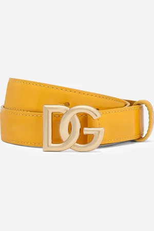 Dolce & Gabbana Dg Logo Belt - Woman Belts Leather 75