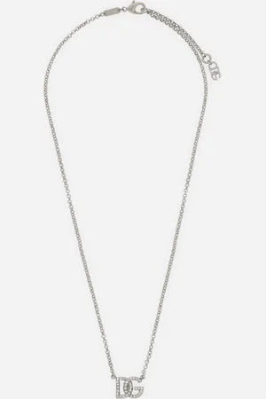 Dolce & Gabbana Fine Link Necklace With Dg Logo - Woman Bijoux Metal Onesize