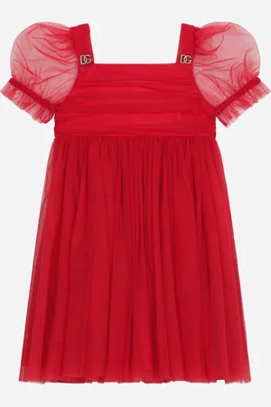 Dolce & Gabbana Long Tulle Dress - Woman Dresses Tulle 8 Years