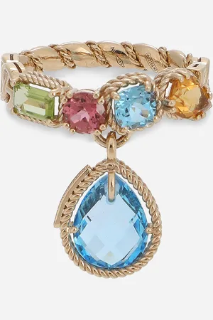 Dolce & Gabbana Anello Raibow 1101 7 - Woman Rings Gold Gold 48