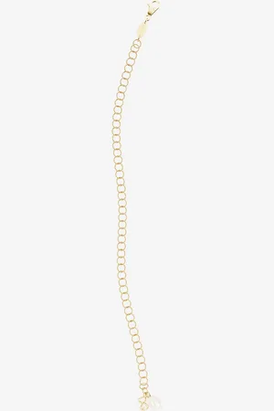 Dolce & Gabbana Rainbow Alphabet 18 Kt Yellow Twisted Wire Chain Bracelet - Woman Bracelets Onesize