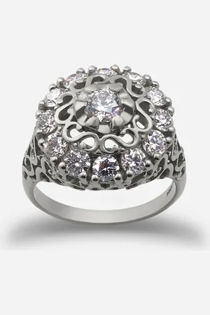 Dolce & Gabbana Sicily Ring In With Diamonds - Woman Rings 54