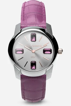 Dolce & Gabbana Watch With Alligator Strap - Woman Watches Onesize