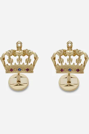 Dolce & Gabbana Crown Cufflinks - Man Cufflinks Onesize