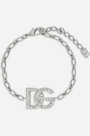 Dolce & Gabbana Link Bracelet With Dg Logo - Man Bijoux Metal Onesize