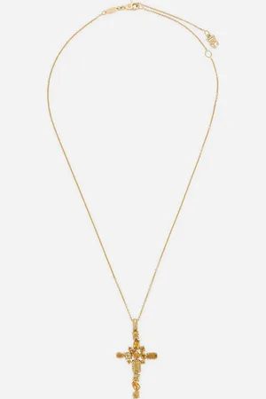 Dolce & Gabbana Anna Pendant In Yellow 18kt With Citrine Quartzes - Woman Necklaces Onesize