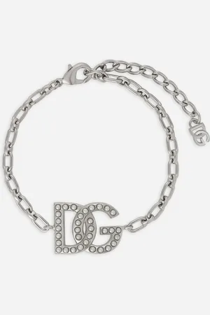 Dolce & Gabbana Link Bracelet With Dg Logo - Man Bijoux Metal Onesize
