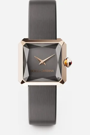 Dolce & Gabbana Gold Watch With Silk Strap - Woman Watches Onesize