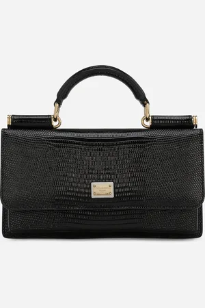 Dolce & Gabbana Iguana-print Mini Bag - Woman Clutches Mini And Micro Bags Leather Onesize