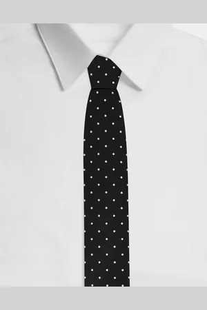 Dolce & Gabbana 8-cm Silk Jacquard Blade Tie With Dg Logo - Man Ties And Pocket Squares Silk Onesize