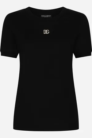 Dolce & Gabbana T-shirt M/corta Giro - Woman T-shirts And Sweatshirts Cotton 36