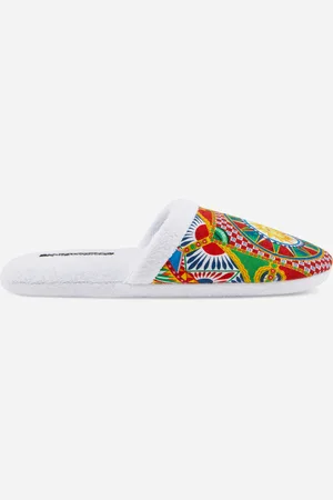 Dolce & Gabbana Cotton Terry Slippers - Slippers S