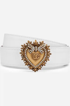 Dolce & Gabbana Cintura Logata - Woman Belts Leather 90