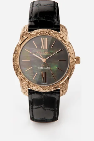 Dolce & Gabbana Gold And Mother-of-pearl Watch - Man Watches Onesize