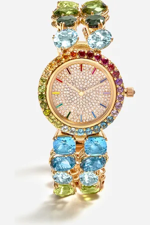 Dolce & Gabbana Watch With Multi-colored Gems - Woman Watches Onesize
