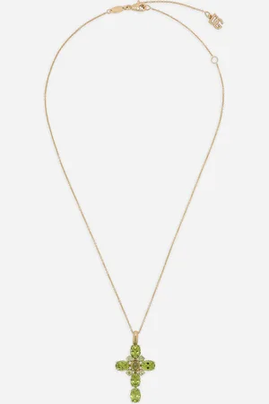 Dolce & Gabbana Anna Pendant An Yellow 18kt And Peridots - Woman Charms Onesize