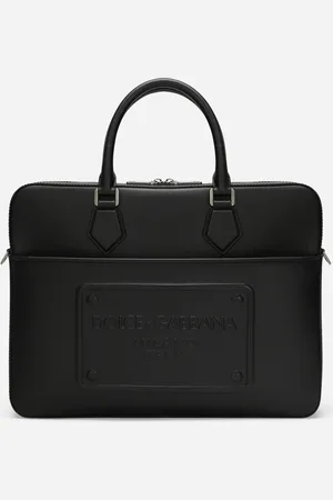 Dolce & Gabbana Calfskin Briefcase - Man Crossbody Bags Leather Onesize