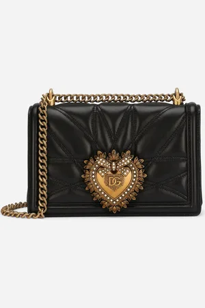 Dolce & Gabbana Medium Devotion Shoulder Bag - Woman Shoulder And Crossbody Bags Leather Onesize