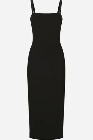 Dolce & Gabbana Jersey Milano Rib Sheath Dress - Woman Dresses Viscose 36