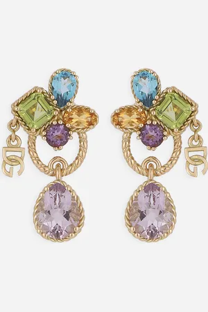 Dolce & Gabbana Orecchino Rainbow 10 - Woman Earrings Gold Gold Onesize