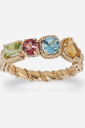 Dolce & Gabbana Anello Raibow 1101 7 - Woman Rings Gold Gold 48