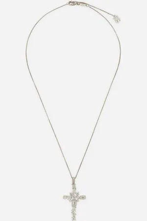 Dolce & Gabbana Easy Diamond Pendant In Gold 18kt And Diamonds - Woman Necklaces Gold Onesize