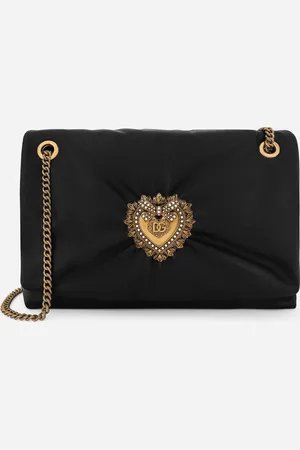 Dolce & Gabbana Large Devotion Soft Shoulder Bag - Woman Shoulder And Crossbody Bags Leather Onesize