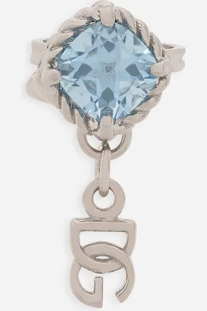 Dolce & Gabbana Single Earring In Gold 18kt With Swiss Topaz - Woman Earrings Gold Onesize
