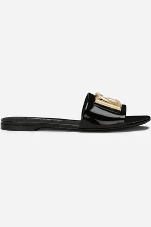 Dolce & Gabbana Ciabatta Flat - Woman Slides And Mules Leather 37