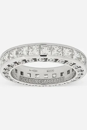 Dolce & Gabbana Anna Ring In Gold 18kt And Diamonds - Woman Rings 52