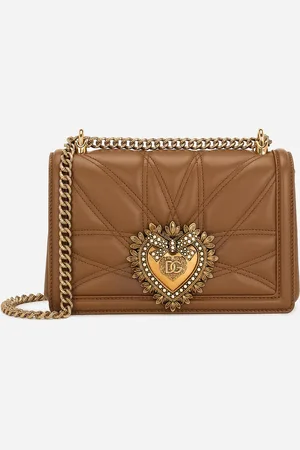 Dolce & Gabbana Medium Devotion Shoulder Bag - Woman Shoulder And Crossbody Bags Leather Onesize