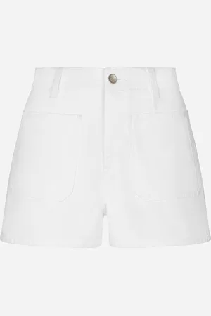 Dolce & Gabbana Denim Shorts - Woman Denim And Jeans Multi-colored 36