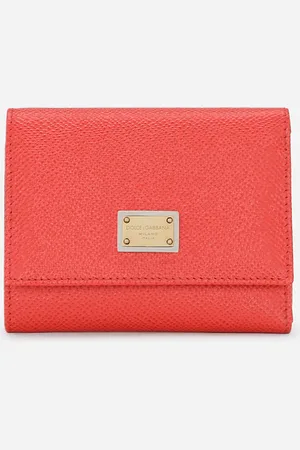 Dolce & Gabbana French Flap Wallet With Tag - Woman Wallets And Small Leather Goods Leather Onesize