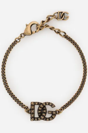 Dolce & Gabbana Link Bracelet With Dg Logo - Woman Bijoux Metal Onesize