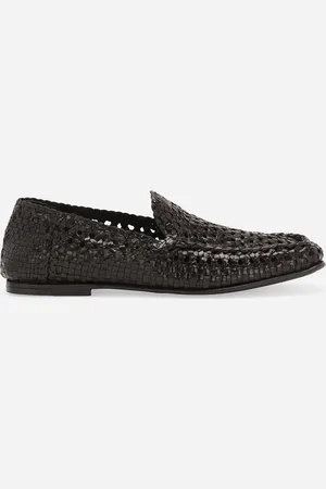 Dolce & Gabbana Goatskin Slippers - Man Driver Shoes And Loafers 40