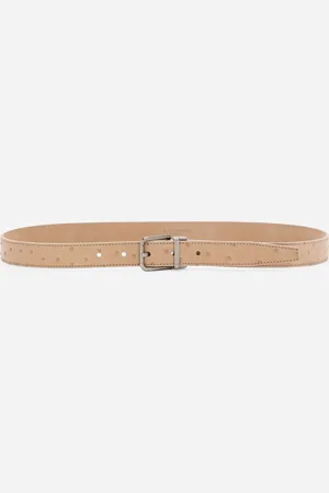 Dolce & Gabbana Ostrich Leather Belt - Man Belts 95