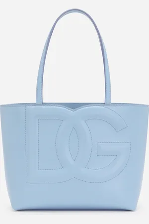Dolce & Gabbana Small Dg Logo Bag Shopper - Woman Tote Bags Leather Onesize