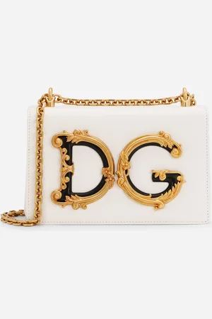 Dolce & Gabbana Nappa Leather Dg Girls Shoulder Bag - Woman Shoulder And Crossbody Bags Leather Onesize