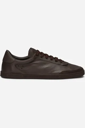 Dolce & Gabbana Saint Tropez Calfskin Sneakers - Man Sneakers 40